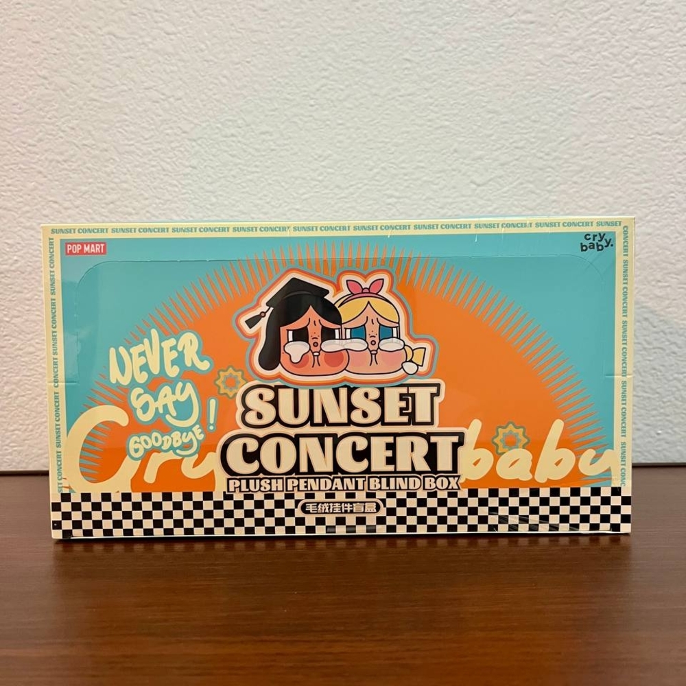 CRYBABY Sunset Concert Series - Plush Pendant Blind Box (Whole set)
